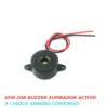 SFM-20B BUZZER ZUMBADOR ACTIVO 3~24DCV SONIDO CONTINUO 23MM