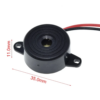 SFM-20B BUZZER ZUMBADOR ACTIVO 3~24DCV SONIDO CONTINUO 23MM