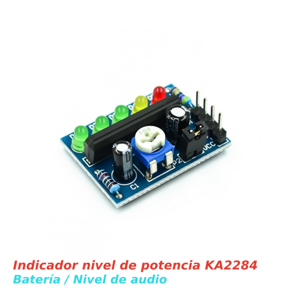 Modulo indicador de nivel KA2284 Indicador de bateria Indicador nivel de audio