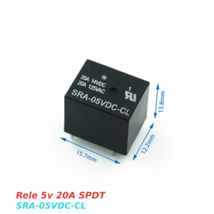 Rele 5v 20A SPDT - SRA-05VDC-CL