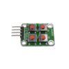 Modulo teclado de expansion externa MCU matriz microinterruptor 2x2 8 bits