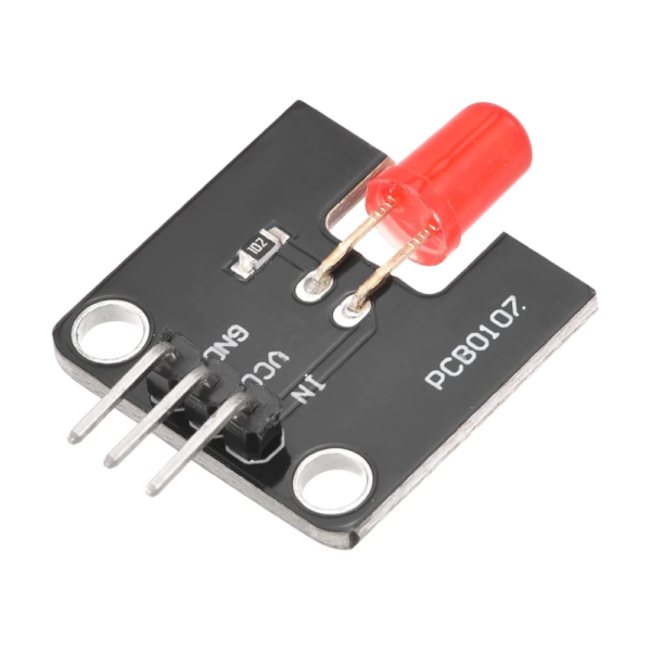 Modulo emisor de luz LED para Arduino microcontrolador de 5 mm Rojo