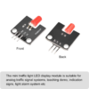 Modulo emisor de luz LED para Arduino microcontrolador de 5 mm Rojo