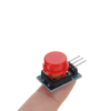 Modulo Boton Pulsador interruptor tactil 12x12mm Arduino Raspberry PI Rojo