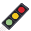 Interruptor Boton de membrana 1x2 teclas Matriz de teclado Arduino 3 colores