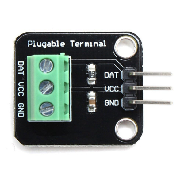 Modulo Adaptador Terminal enchufable DS18B20