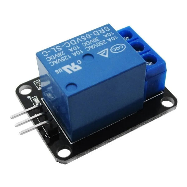 MODULO RELE 1 CANAL 5V 10A PARA ARDUINO KY-019 ARM PIC AVR DSP
