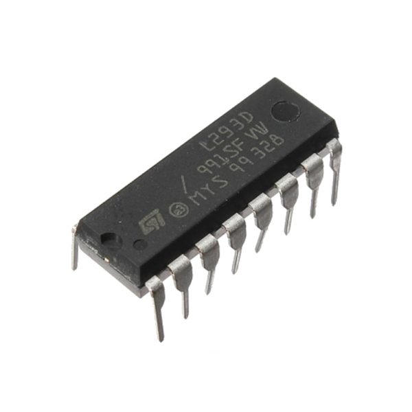 5x L293D DRIVER DIP-16 MOTORES PASO A PASO CONTINUA  QUADRUPLE HALF-H DRIVER