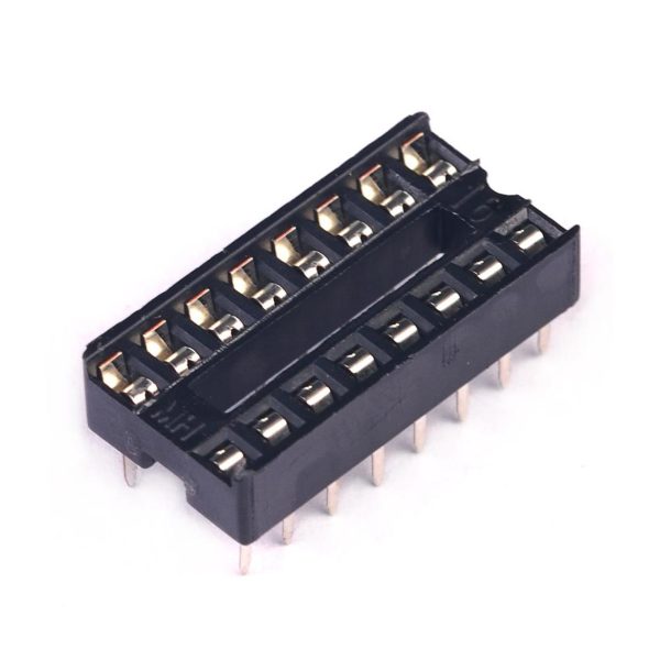5x Zocalo integrado 16 PINs DIP 16 Socket doble contacto