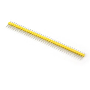 5x TIRA PINES DE CONEXIÓN 1x40 MACHO COLOR Amarillo