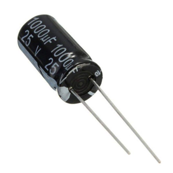 7x CONDENSADOR ELECTROLÍTICO 1000uF 25v