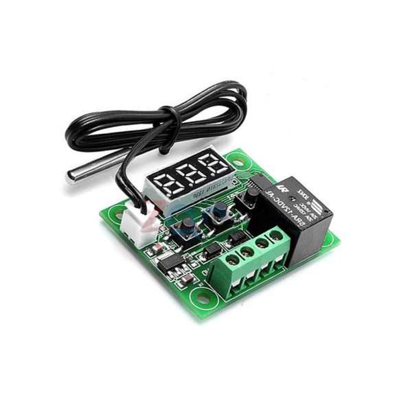 W1209 Termostato controlador de temperatura digital con switch 12v - Imagen 2