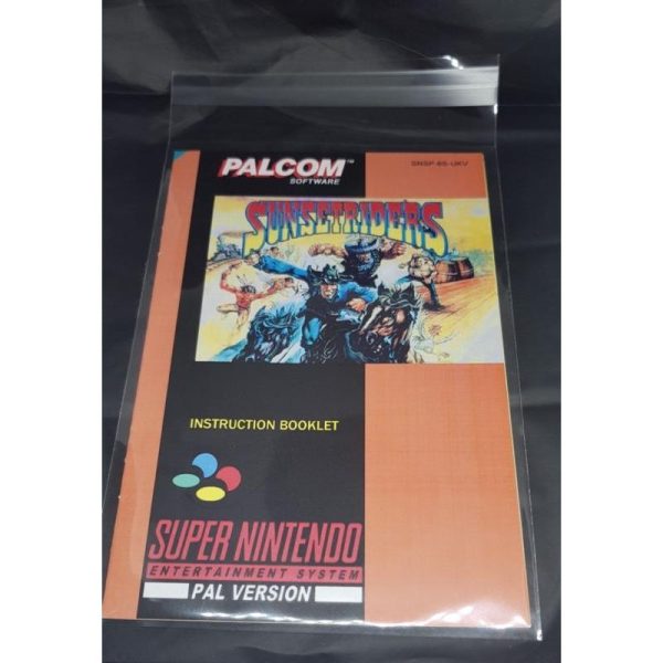 5x funda bolsa protector manuales instrucciones super nintendo snes