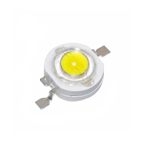 2x LED CHIP BOMBILLA 3W Blanco Frio