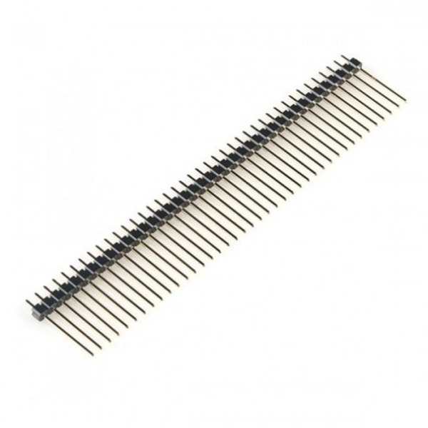 5x Tira 40 Pines 2,54 mm 19 mm largo pines
