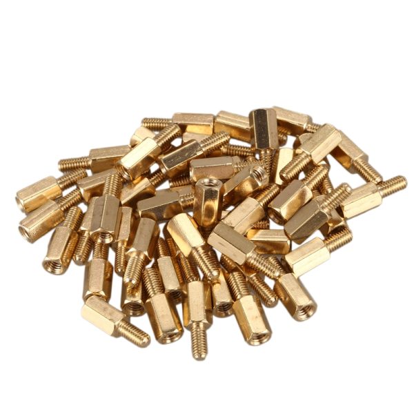 5x separador hexagonal M3 5mm macho-hembra