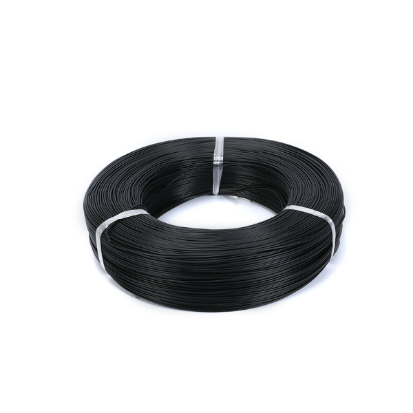 Cable AWG26 NEGRO trenzado 5 metros