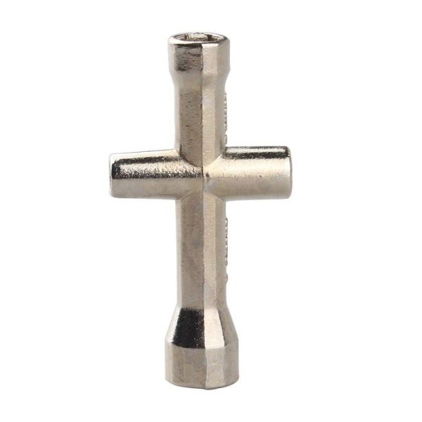 MINI LLAVE TUBO HEXAGONAL EN CRUZ M2/M2,5/M3/M4 - Imagen 4