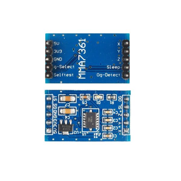MMA7361 Modulo acelerometro analogico 3 ejes con caida libre