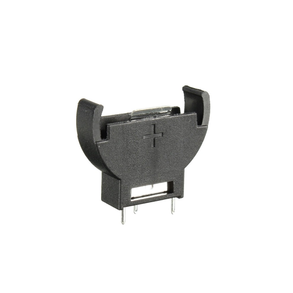 2x Portapilas VERTICAL porta pila Boton 3v CR2032 P039