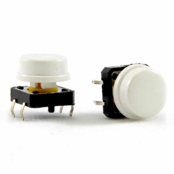 10x Pulsador B3F tecla Omron 12MM 5 COLORES