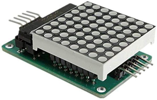 Kit para ensamblar display matriz 8x8 LED con MAX7219 Arduino - Imagen 2