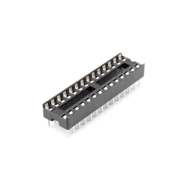 5x Zocalo integrado 28 PINs DIP 28 Socket doble contacto