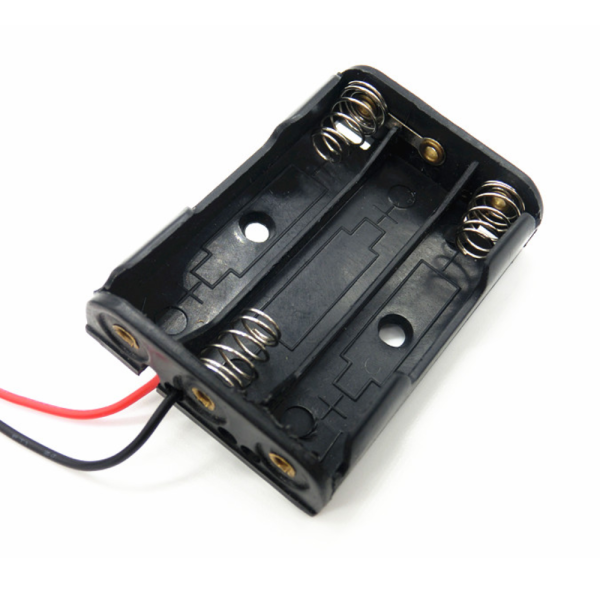 PORTAPILAS 3xAAA 4,5v con cable 3x AAA REF325