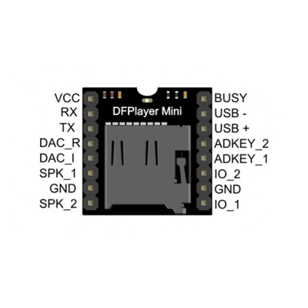 Modulo DFPlayer Mini MP3 player - Imagen 5