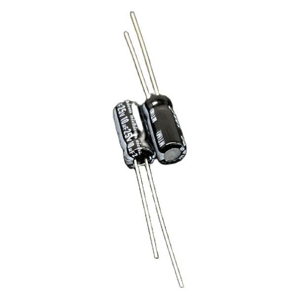 10x CONDENSADOR ELECTROLITICO 10uF 25v 105º C - ELECTROLYTIC CAPACITOR