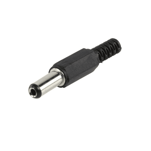 5x CONECTOR ALIMENTACION MACHO DC JACK 5,5MM X 2,5MM