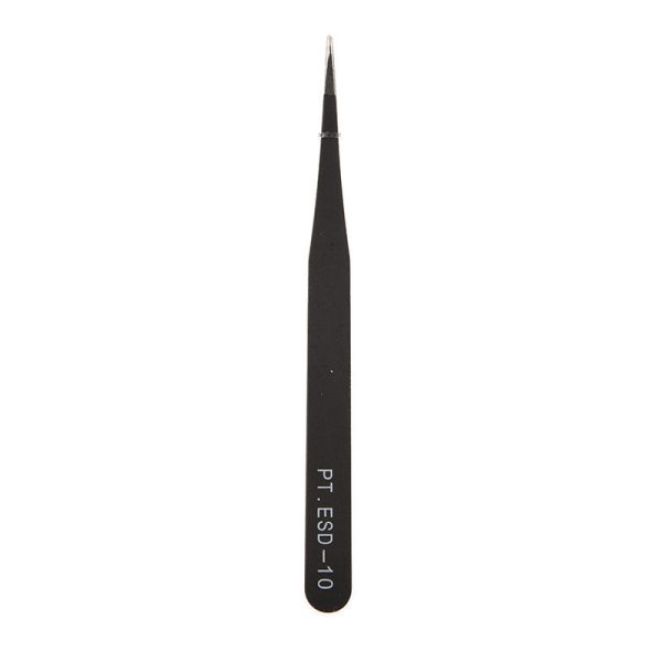 PINZAS DE PRECISION ANTIESTATICA ANTIMAGNETICA ACERO ESD-10