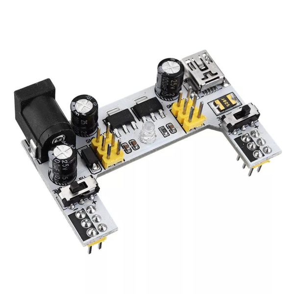 Módulo de alimentación de 2 Canales Breadboard DC 5V / 3.3V MB-102