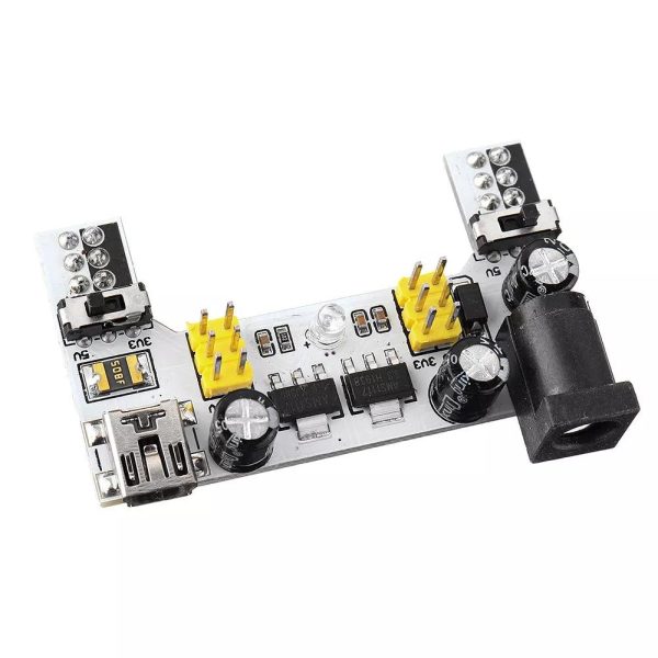 Módulo de alimentación de 2 Canales Breadboard DC 5V / 3.3V MB-102 - Imagen 2