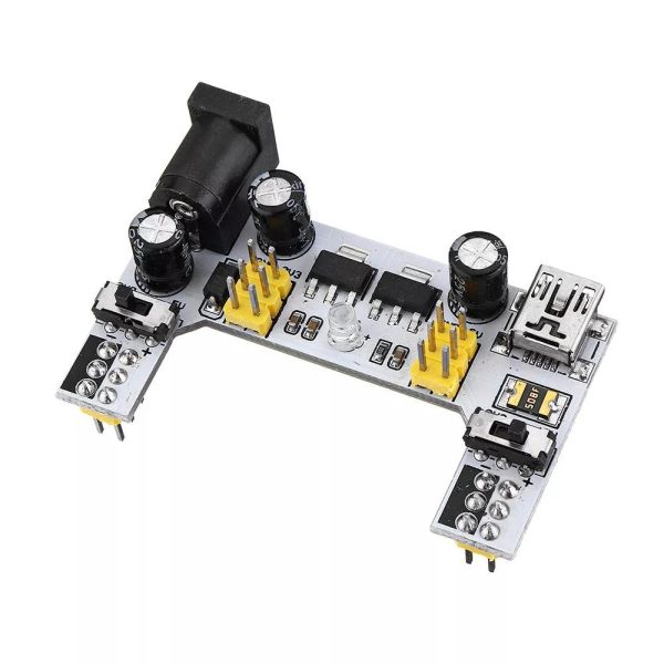 Módulo de alimentación de 2 Canales Breadboard DC 5V / 3.3V MB-102 - Imagen 5