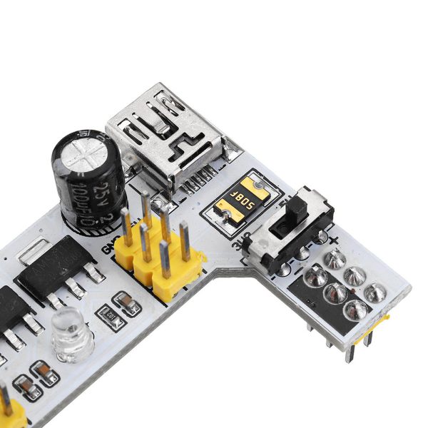 Módulo de alimentación de 2 Canales Breadboard DC 5V / 3.3V MB-102 - Imagen 8