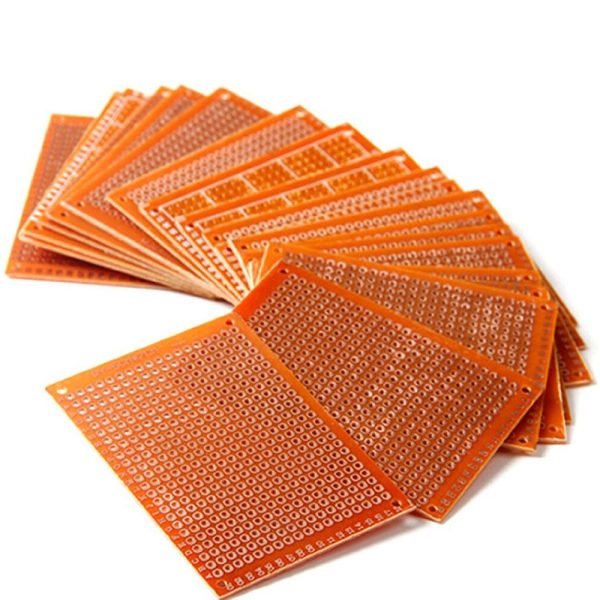 LOTE 5x Placa Universal perforada 5x7 cm
