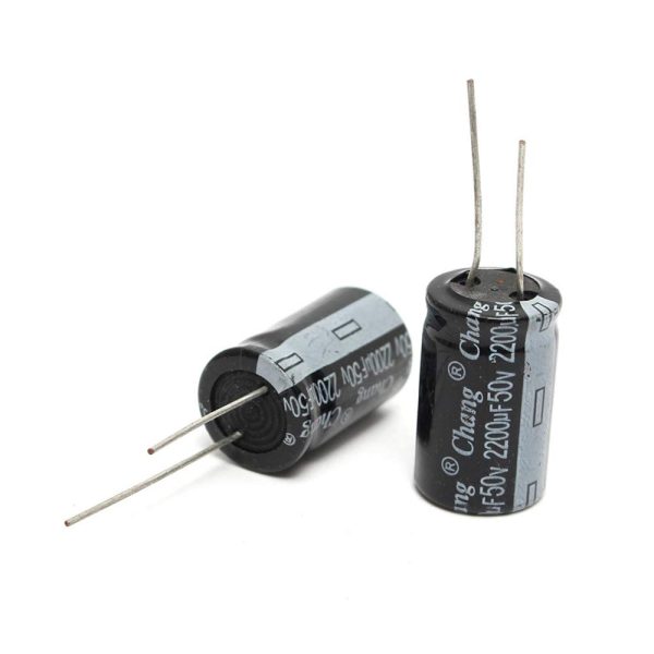 2x Condensador electrolitico 2200uF 50v 105º C 16x25mm
