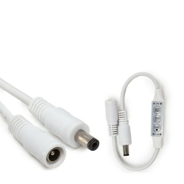 Controlador atenuador brillo Tira Led Monocolor 3 Teclas 12v 5050 3528 Dimmer DC