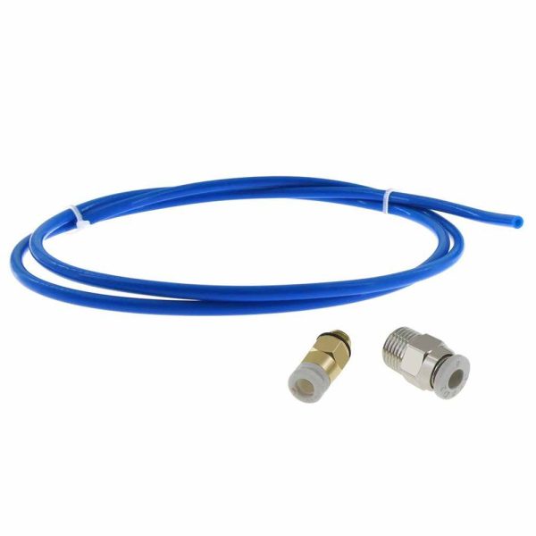 KIT 1 METRO PTFE  OD.4MM * ID.2MM 1.75 mm + PC4-M6 + PC4-M10 IMPRESORA 3D - Imagen 2