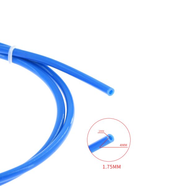 KIT 1 METRO PTFE  OD.4MM * ID.2MM 1.75 mm + PC4-M6 + PC4-M10 IMPRESORA 3D - Imagen 3