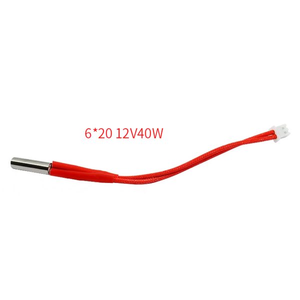 CARTUCHO CALENTADOR CERAMICO 12V 40W Cartridge Heater 3D Terminal PH2.0-2pin