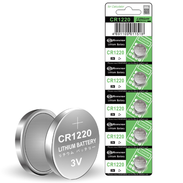2x Pila Boton CR1220 3V Gao Nengda