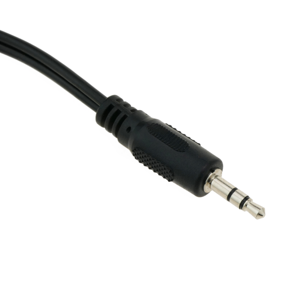 CABLE CONVERSOR DE AUDIO JACK MACHO 3.5MM A 2 RCA HEMBRA 30cm ESTEREO REF2015 - Imagen 3