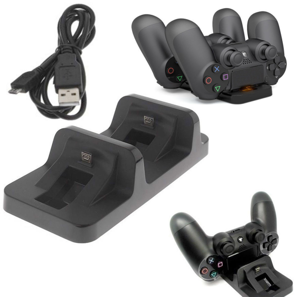 Base de carga para mando PlayStation 4 Dock cargador game controller - Imagen 3