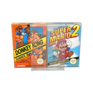 10x Funda protectora juegos con caja Nintendo NES REF2033