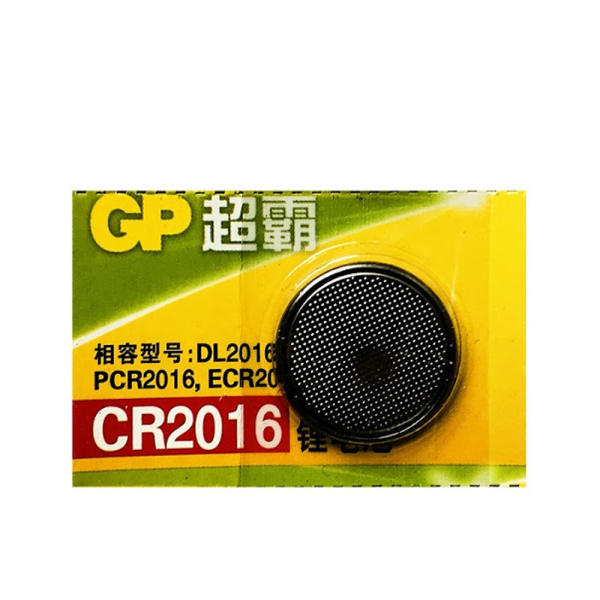 5x Pila de boton GP Speedmaster CR2016 3V