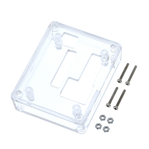 Caja Carcasa ABS transparente Termostato W1209 DC 12V controlador temperatura - Imagen 2