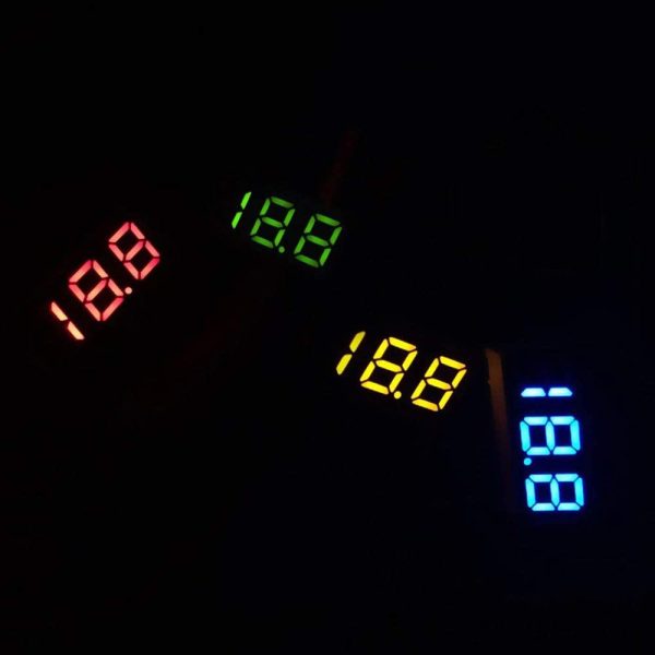 Mini Voltimetro 100v DC 0,36 Pulgadas 3 hilos Amarillo REF2125 - Imagen 5