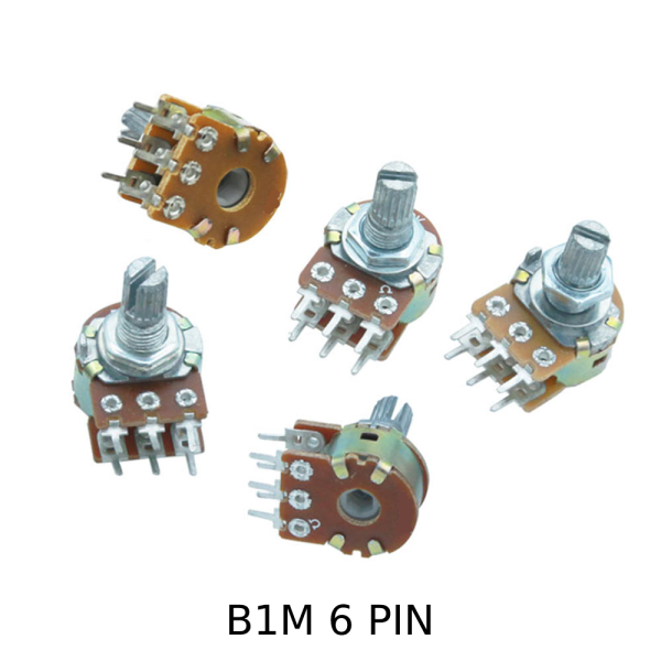 Potenciometro B1M lineal doble 1M OHM
